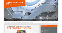 Desktop Screenshot of muellergalerie.de